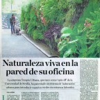 pag 1 Naturaleza en la oficina- jardines verticales terapia Urbana Diario de Sevilla